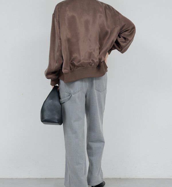  「キュプラサテンブルゾン」|ベスト・ジレ|