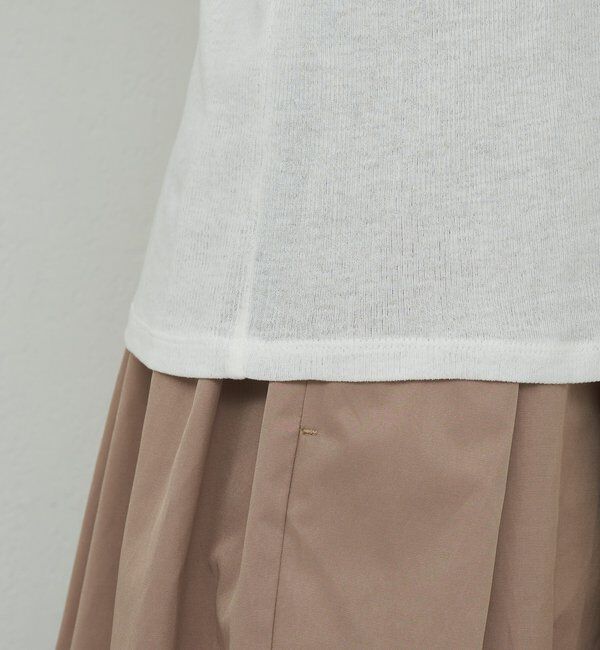  「VレースロンTee」|Tシャツ・カットソー|