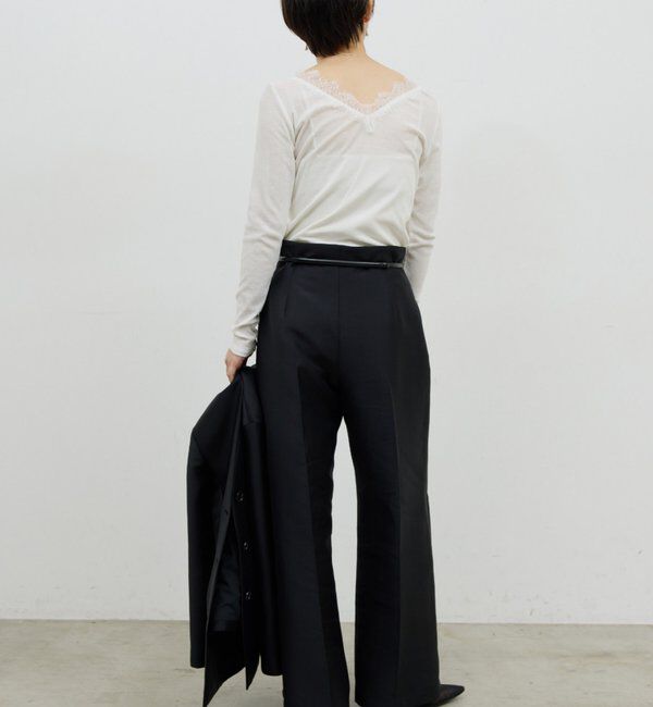  「VレースロンTee」|Tシャツ・カットソー|