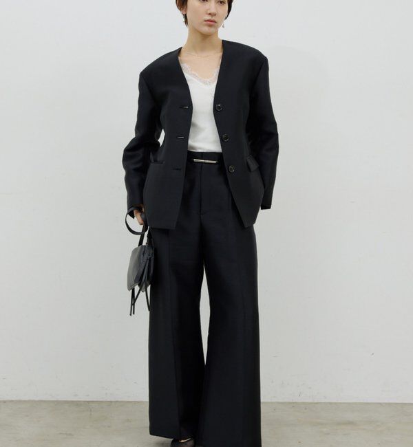  「VレースロンTee」|Tシャツ・カットソー|