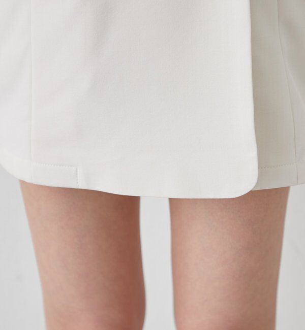  「袖口ギャザー半袖ジャケット」|テーラードジャケット|