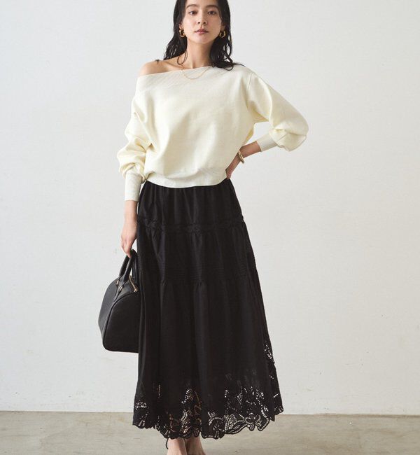  「レースティアードスカート」|スカート|