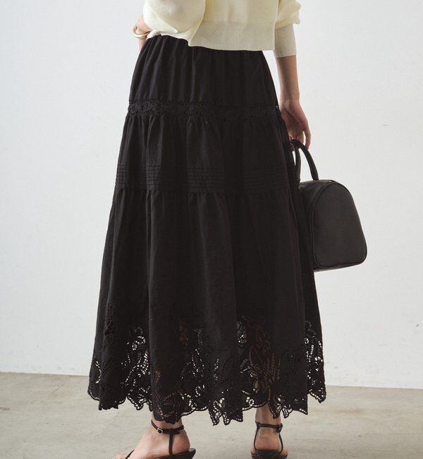  「レースティアードスカート」|スカート|