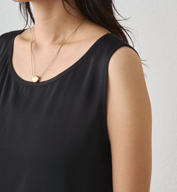  「サテンインナータンク」|シャツ・ブラウス|