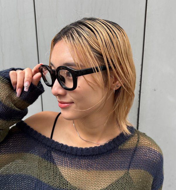  「スーパー太ブチメガネ」|ピアス|