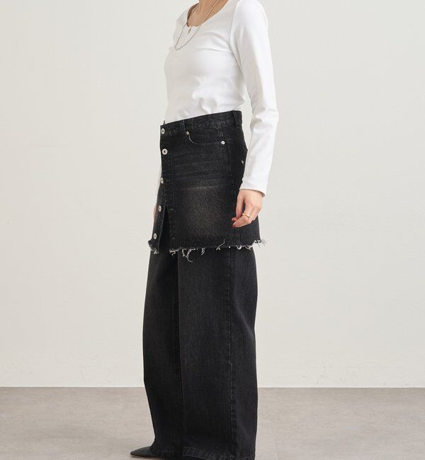  「フロントホックロンtee」|Tシャツ・カットソー|