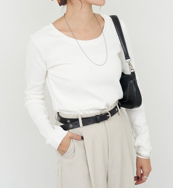  「ベアテレコロングスリーブカットソー」|Tシャツ・カットソー|