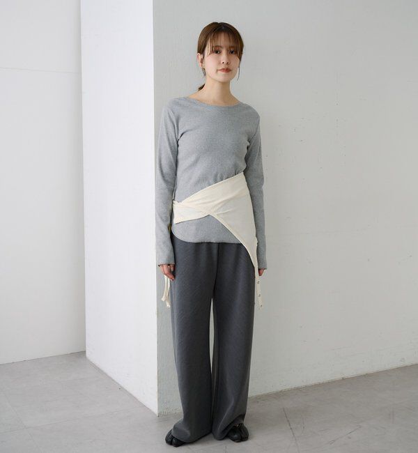  「ベアテレコロングスリーブカットソー」|Tシャツ・カットソー|