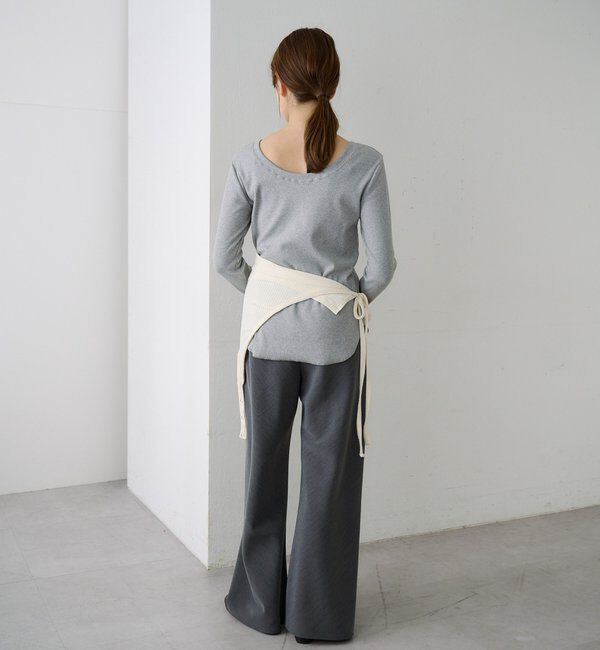  「ベアテレコロングスリーブカットソー」|Tシャツ・カットソー|