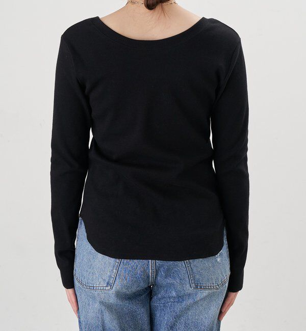  「ベアテレコロングスリーブカットソー」|Tシャツ・カットソー|