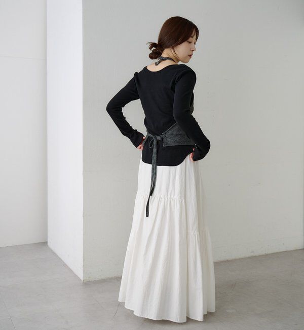  「ベアテレコロングスリーブカットソー」|Tシャツ・カットソー|