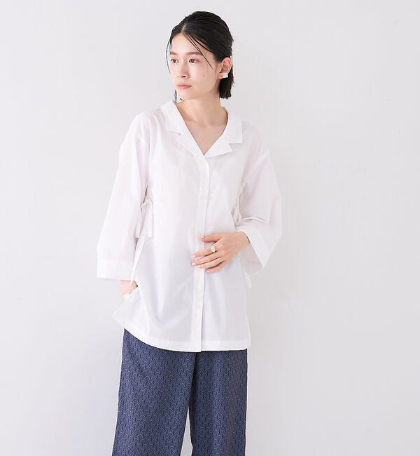 collex「＜手洗い可＞バックギャザーブラウス」|シャツ・ブラウス|