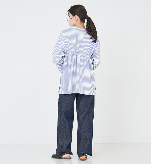 collex「＜手洗い可＞バックギャザーブラウス」|シャツ・ブラウス|