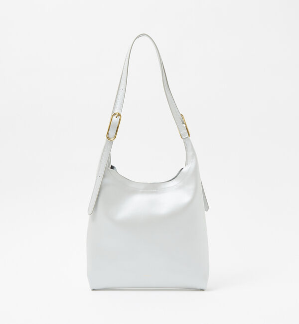 collex「【WEB限定】【BEAURE/ヴュレ】カウレザー トライアングル トートバッグ」|ショルダー・メッセンジャー|