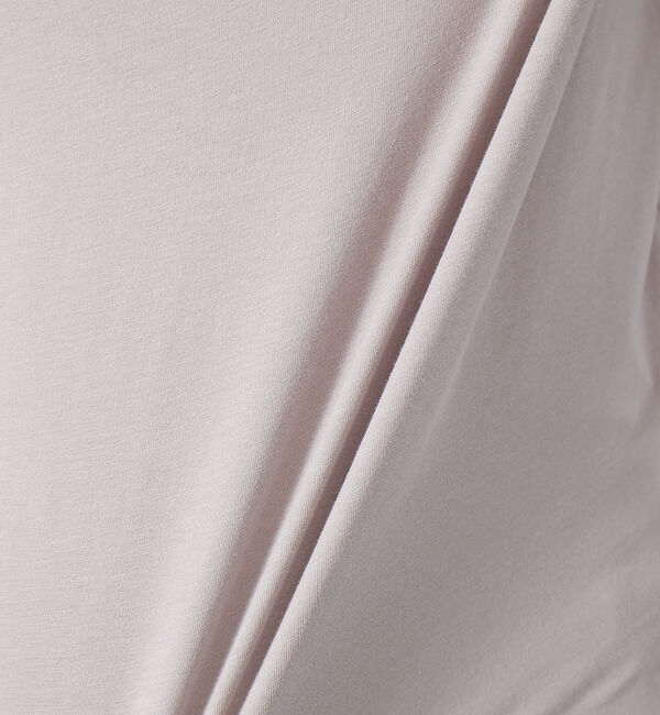 ABAHOUSE「【ノンストレス】定番 / COTTON LYCRA 圧着 クルーネック 半袖 T」|Tシャツ・カットソー|