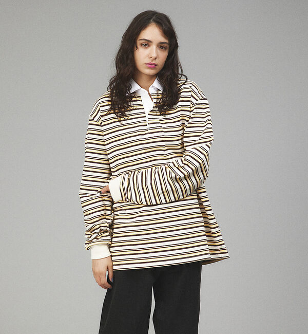 ABAHOUSE「【BARBARIAN / バーバリアン】ヘビーウエイト ロングスリーブ/ラガー」|スウェット・ジャージ|その他4