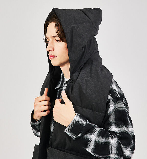 ABAHOUSE「【NANGA/ナンガ】&times;TEMPRA HINOC DOWN MUFFLE/フード」|マフラー|