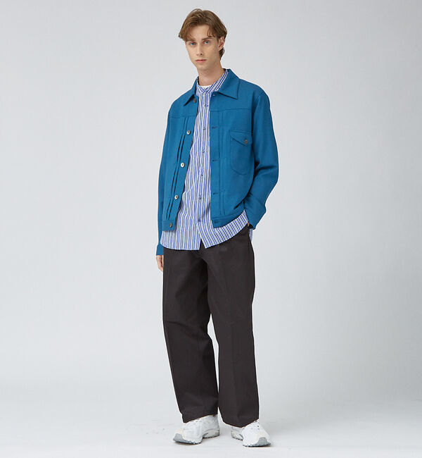 ABAHOUSE「【デニムディテール】ストレッチポンチ トラッカーブルゾン / ポンチGジャン」|その他|