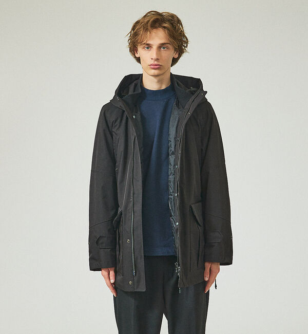 ABAHOUSE「【TAION / タイオン】コラボレーション 3WAY フーデットブルゾン /」|ブルゾン・スタジャン|