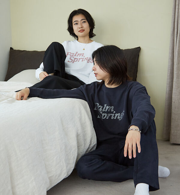 ABAHOUSE「【ユニセックス】PARM SPRINGS グラフィック スウェット/ LE TR」|スウェット・ジャージ|