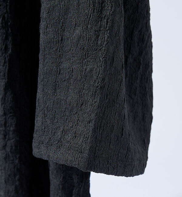 ABAHOUSE「【セットアップ対応】シャーリングケーブル オープンカラーシャツ/オーバーサイズ」|シャツ・ブラウス|