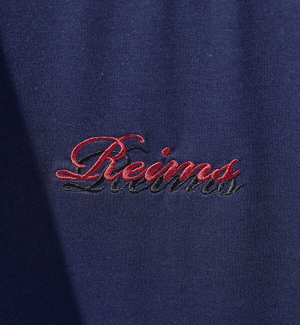 ABAHOUSE「レタリングステッチ刺繍　半袖Tシャツ」|Tシャツ・カットソー|