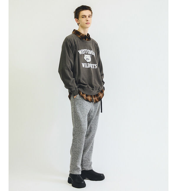 ABAHOUSE「【JEMORGAN/ジェーイーモーガン】ニットフリースロングパンツ/防寒/ユニセ」|その他|