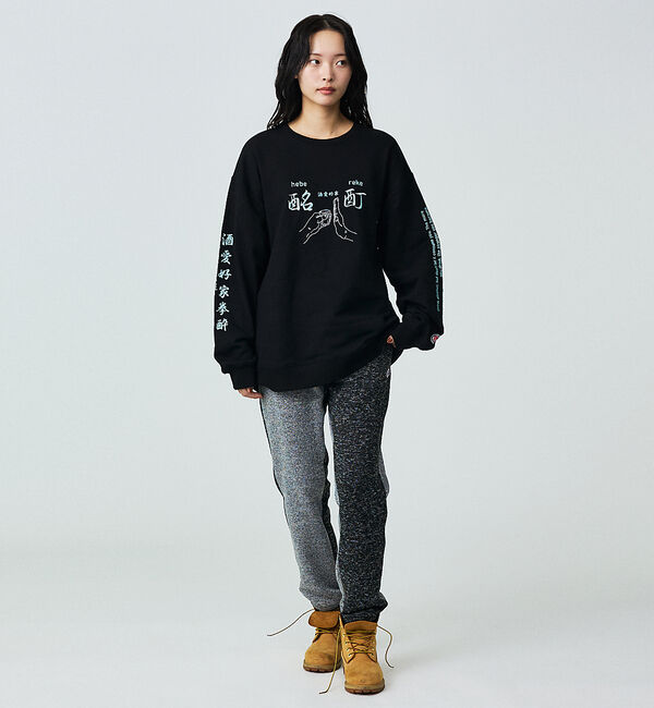 ABAHOUSE「【JEMORGAN/ジェーイーモーガン】ニットフリースロングパンツ/防寒/ユニセ」|その他|