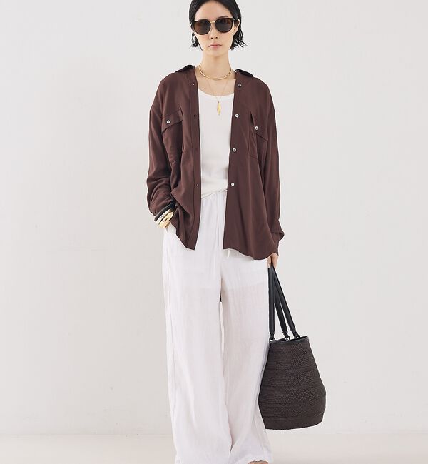 The Store by C' 「【COCUCA】ニュアンスシャツ【予約】」|シャツ・ブラウス|