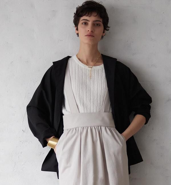 Liesse「ルーズサマージャケット」|シャツ・ブラウス|ブラック