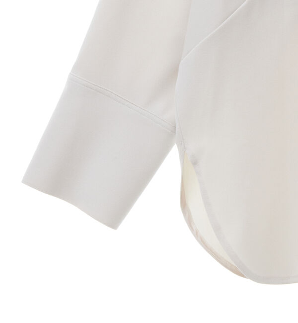 Liesse「パール釦ワイドブラウス（セットアップ対応）」|シャツ・ブラウス|