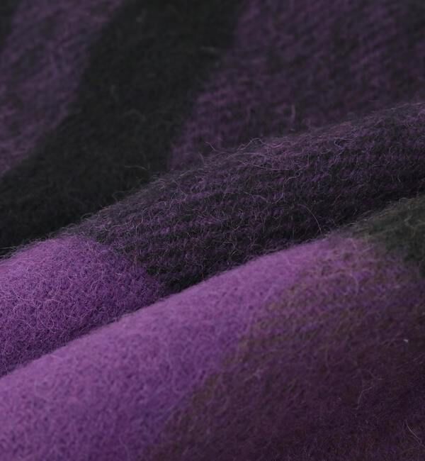 SOFFITTO「【TWEED MILL/ツイードミル】ラムウールチェック大判ストール」|ストール|