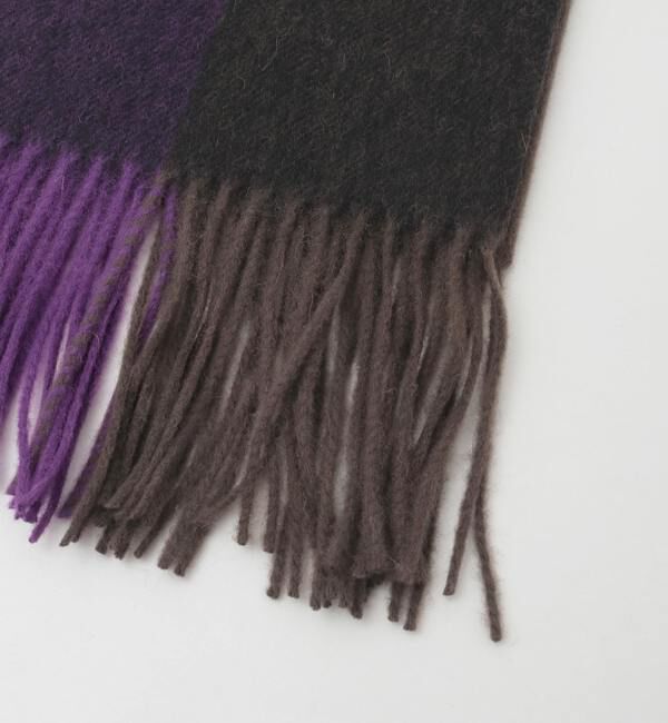 SOFFITTO「【TWEED MILL/ツイードミル】ラムウールチェック大判ストール」|ストール|