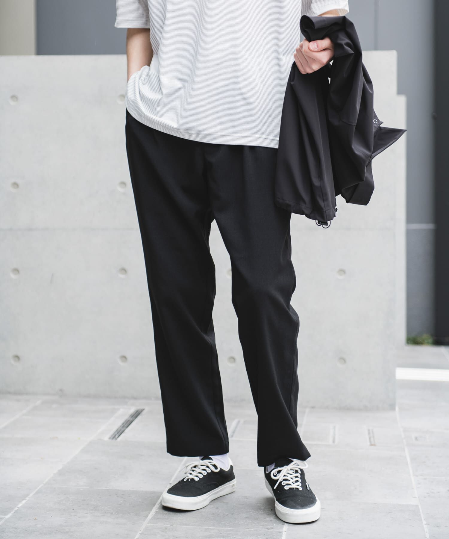 URBAN RESEARCH DOORS「『イージーケア/速乾』リネンライクイージートラウザー」|その他|