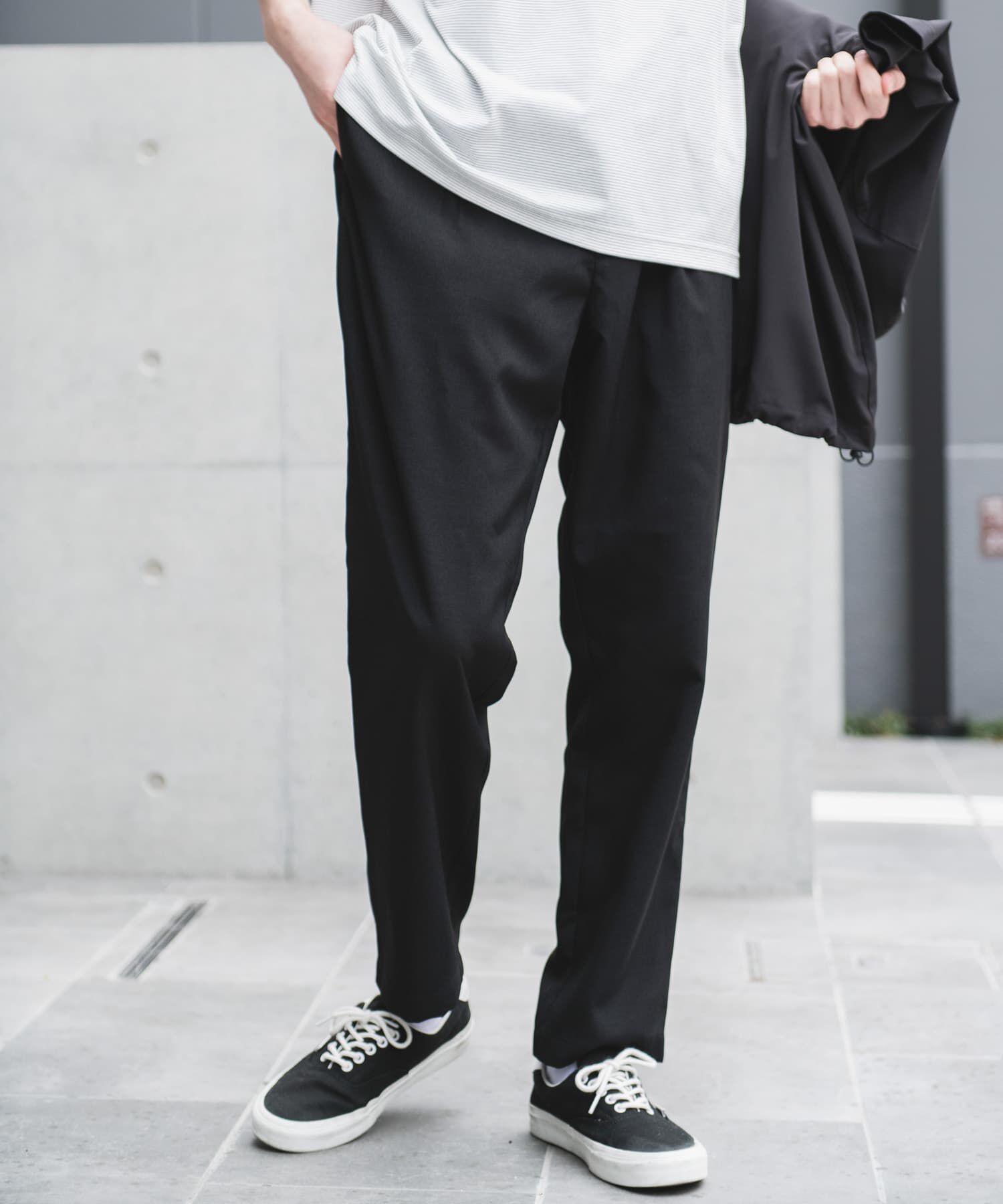 URBAN RESEARCH DOORS「『イージーケア/速乾』リネンライクイージートラウザー」|その他|