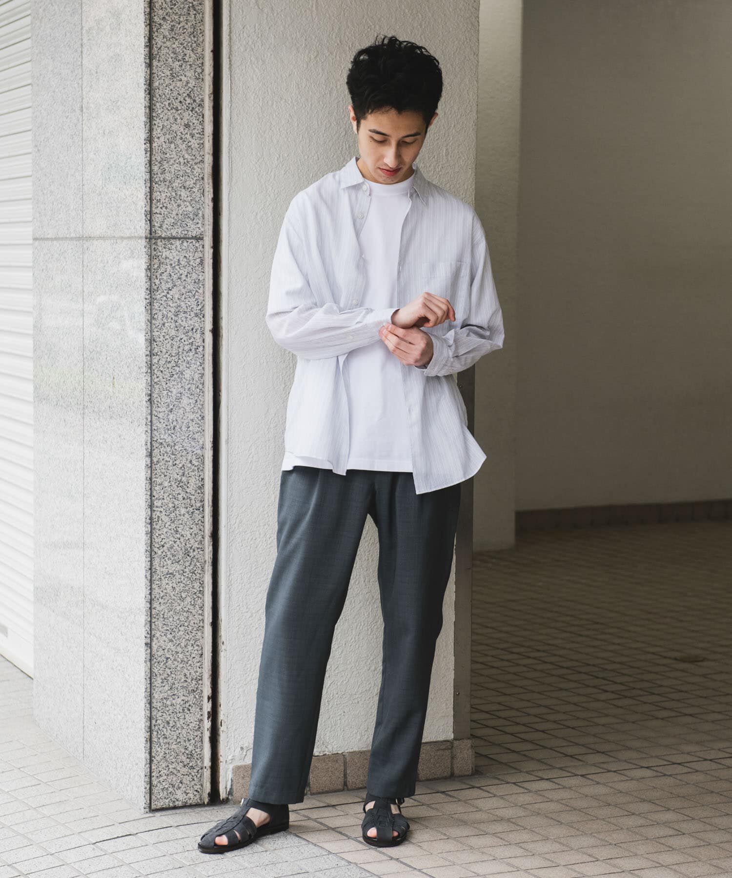 URBAN RESEARCH DOORS「『イージーケア/速乾』リネンライクイージートラウザー」|その他|