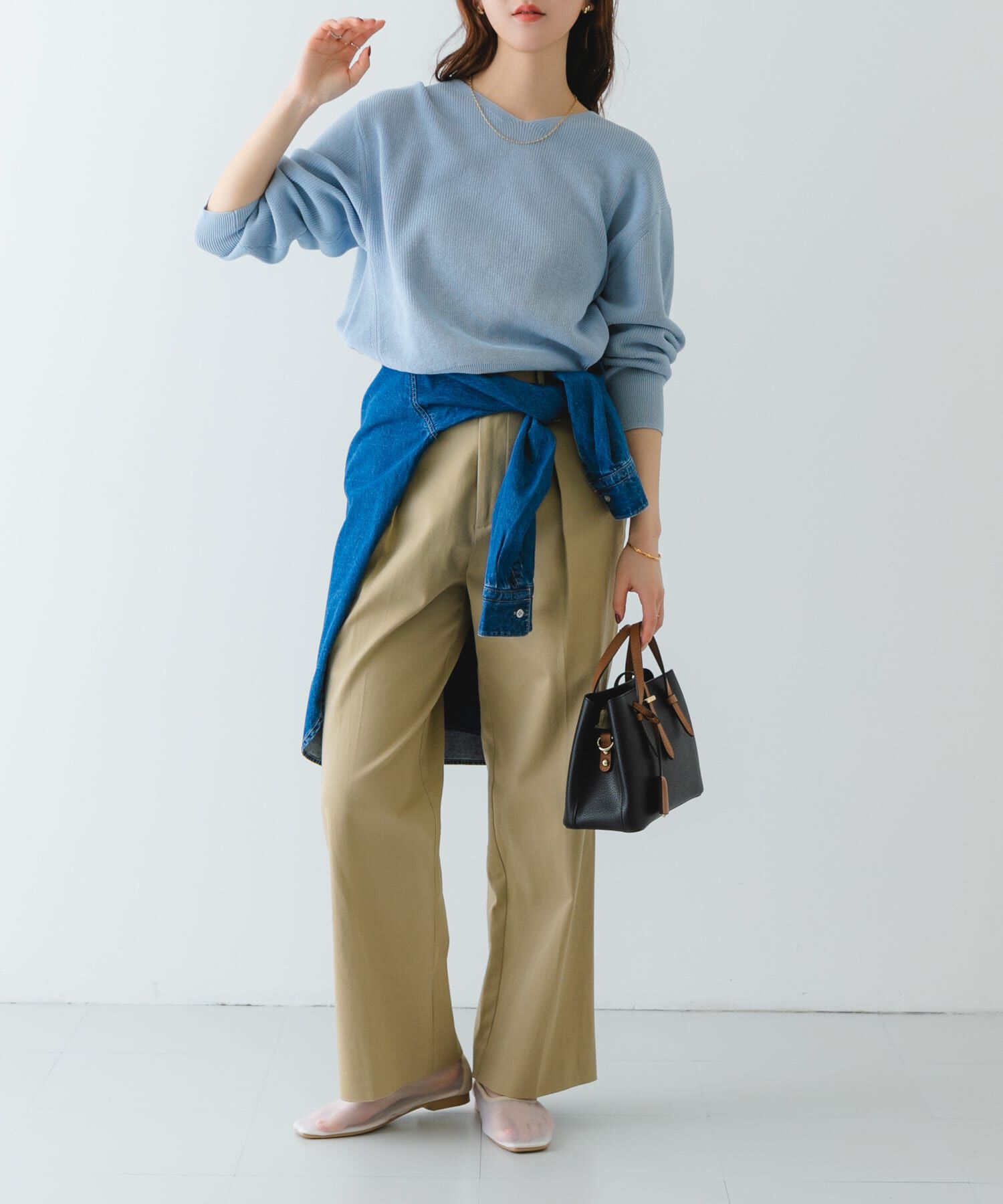 RODE SKO「『MADE IN JAPAN』シアーフラットシューズ」|バレエシューズ|