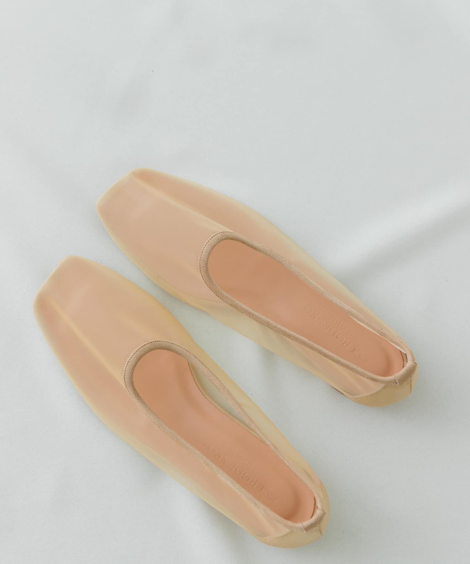 RODE SKO「『MADE IN JAPAN』シアーフラットシューズ」|バレエシューズ|