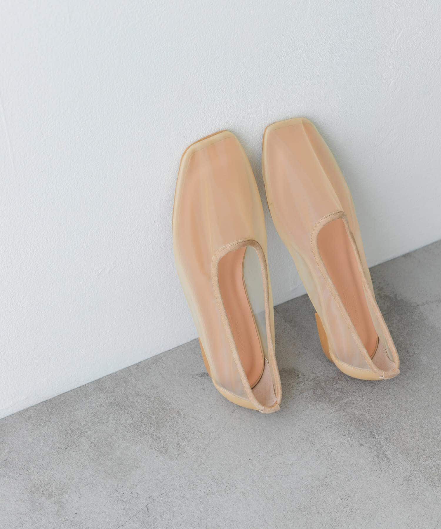 RODE SKO「『MADE IN JAPAN』シアーフラットシューズ」|バレエシューズ|