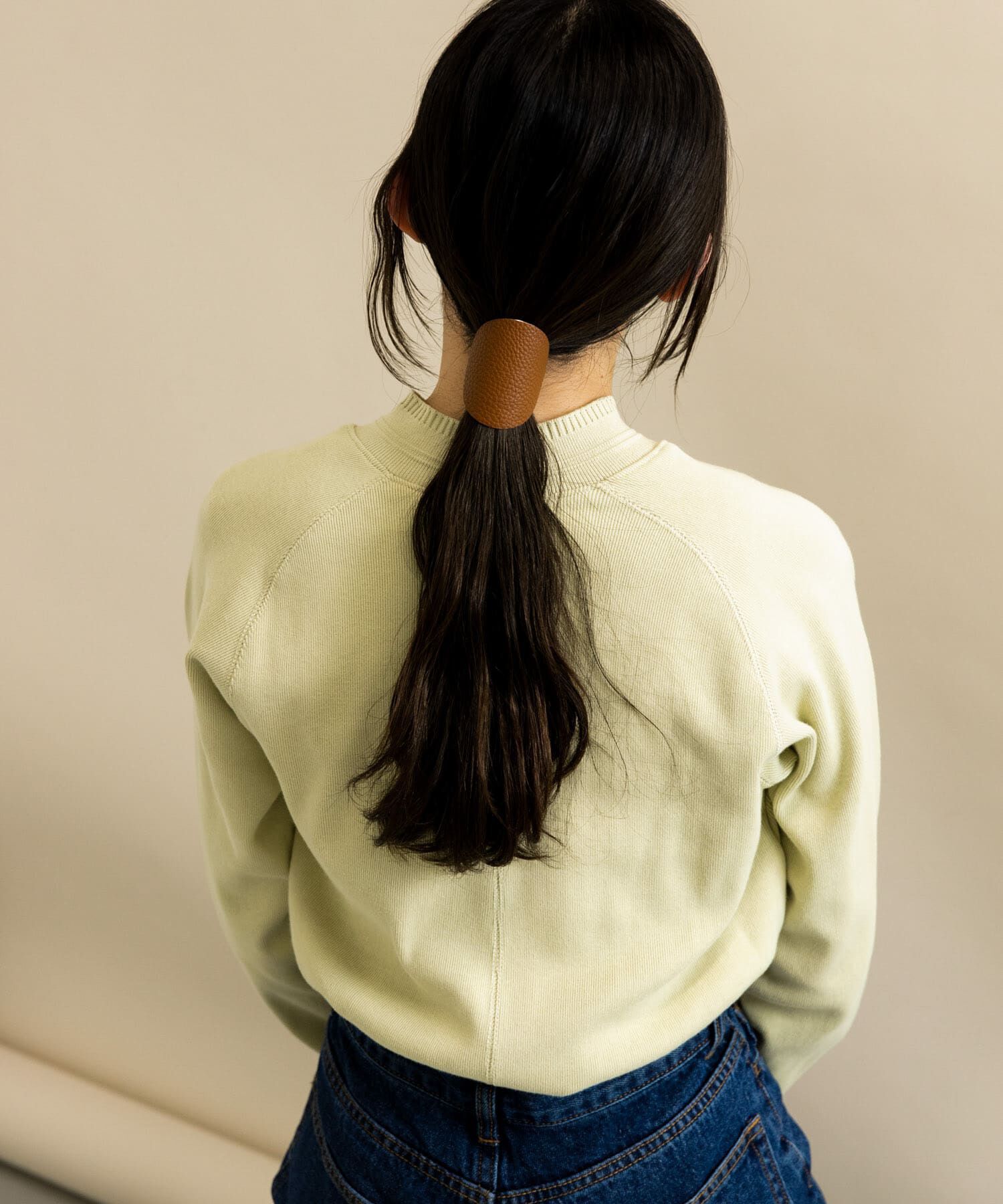 SMELLY「フェイクレザーサークルヘアカフセット」|ヘアゴム・シュシュ|