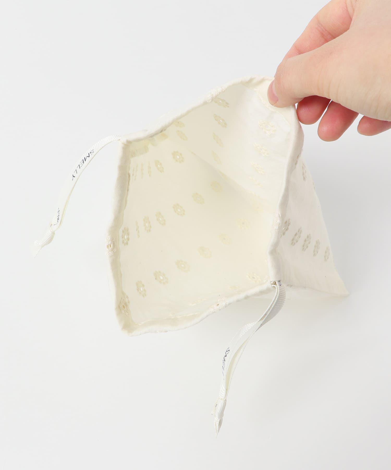 SMELLY「『WEB/一部店舗限定』プリントキンチャクポーチ」|ポーチ|