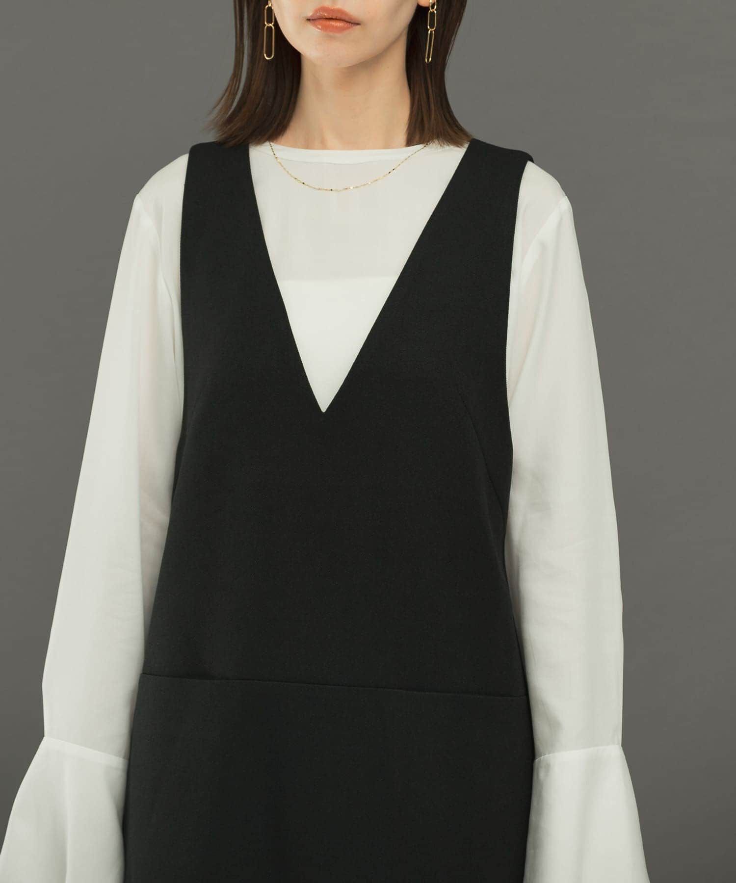 URBAN RESEARCH ROSSO「『UR TECH』ジャンパーワンピース」|ワンピース|