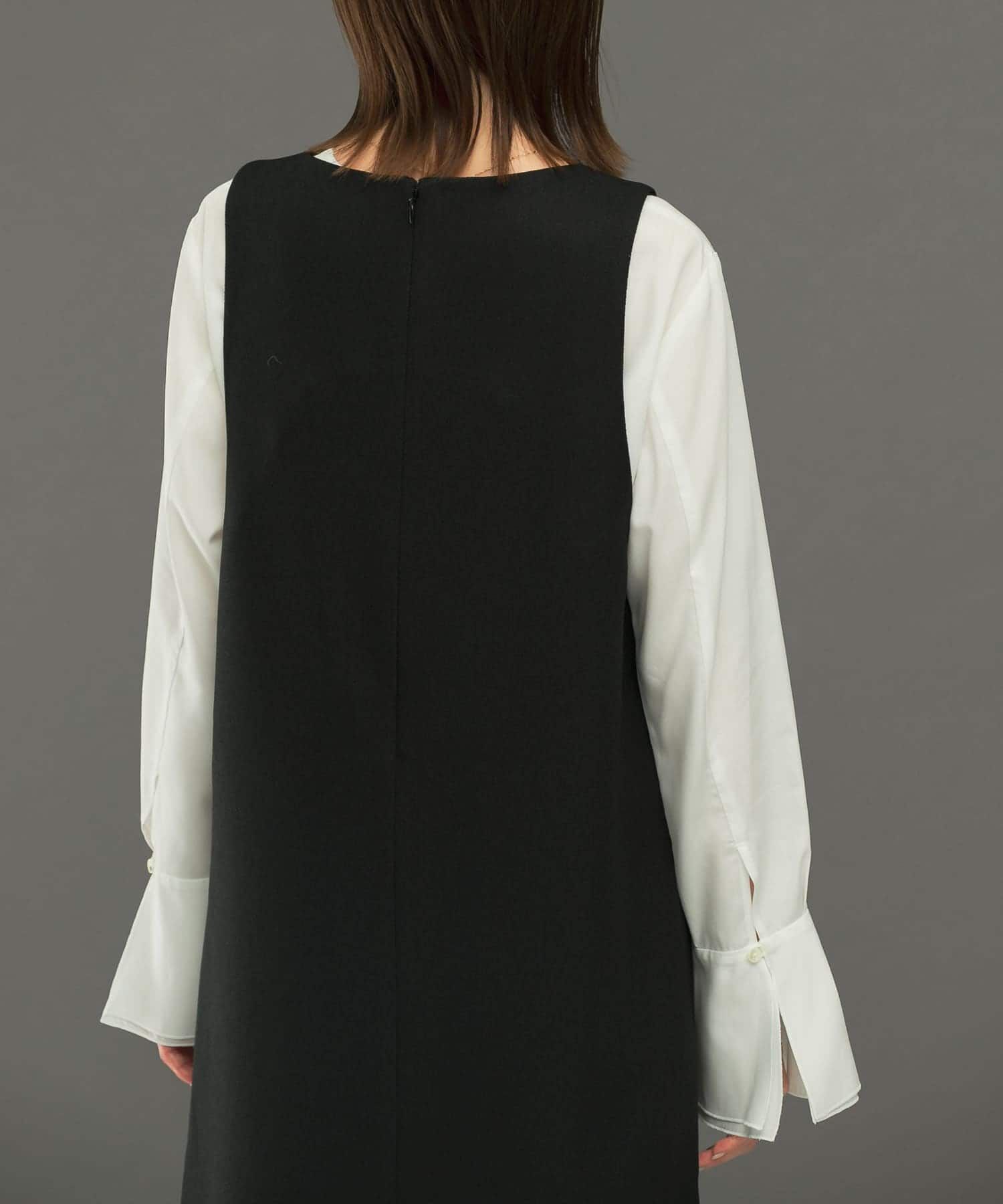 URBAN RESEARCH ROSSO「『UR TECH』ジャンパーワンピース」|ワンピース|