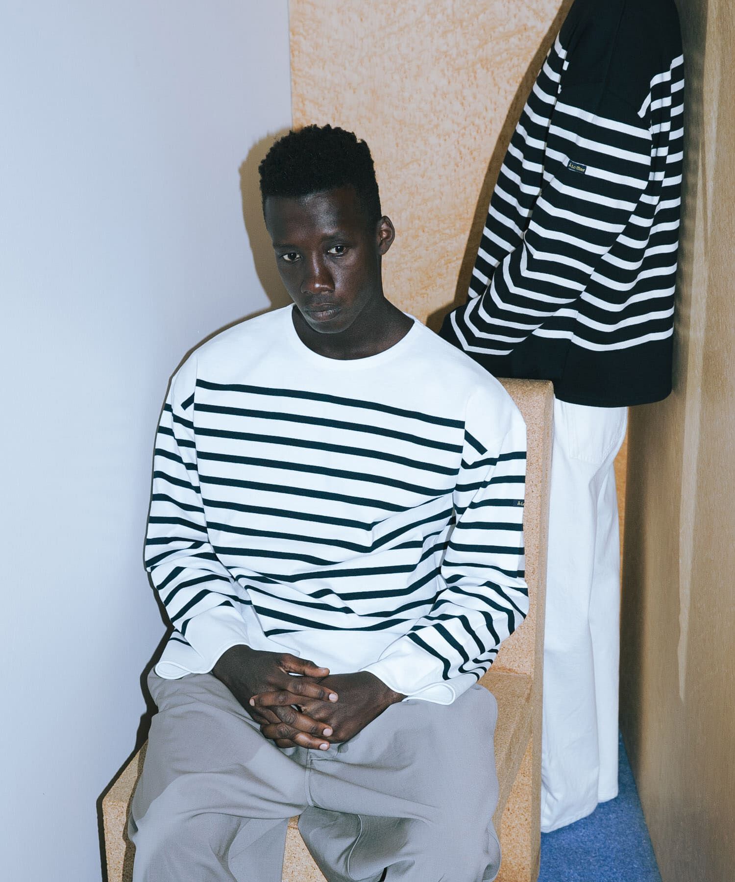 URBAN RESEARCH「『別注』Le minor &times; REVERBERATE &times; UR　MARINIERE」|Tシャツ・カットソー|