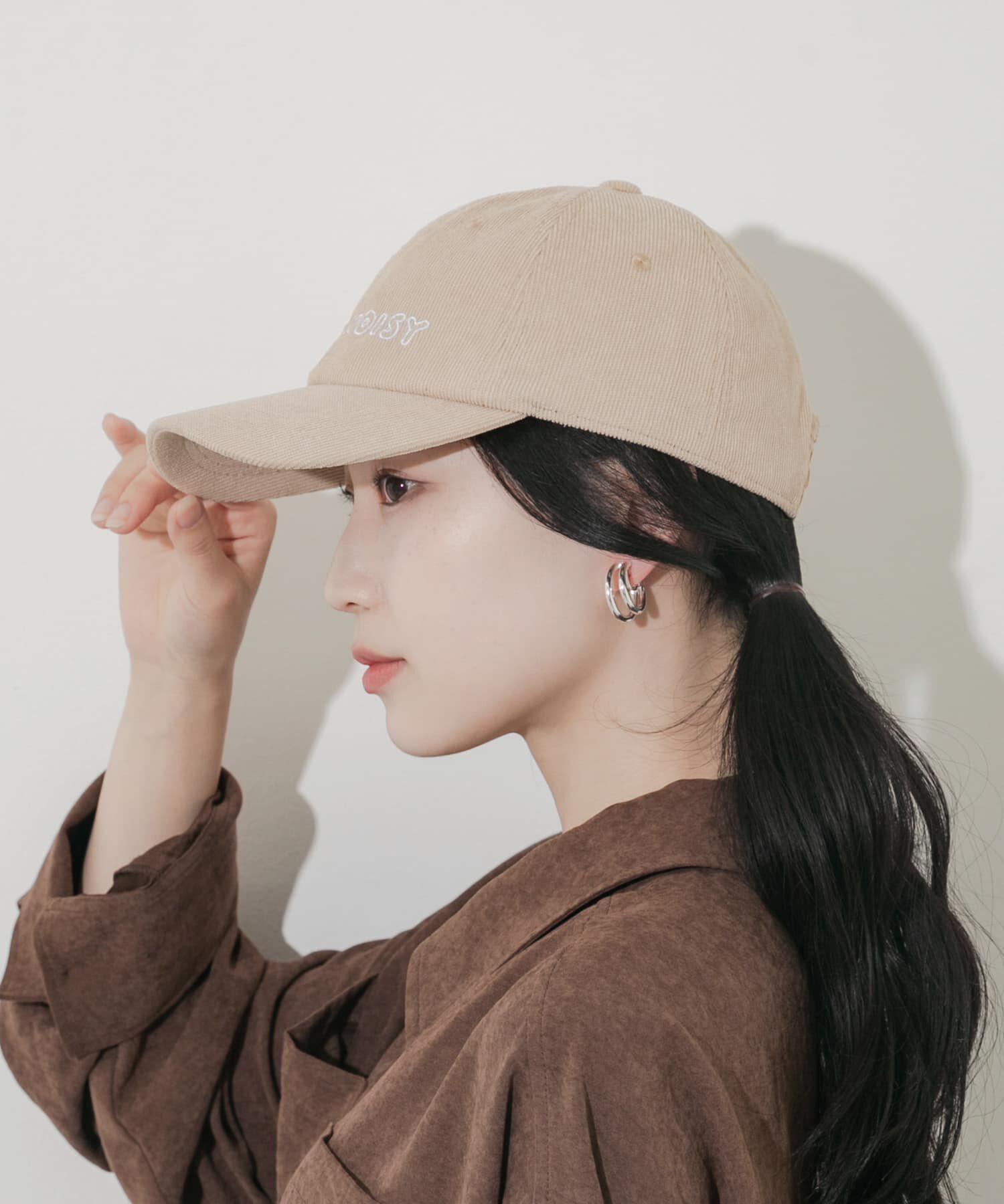 SMELLY「コーデュロイロゴキャップ」|キャップ・キャスケット|