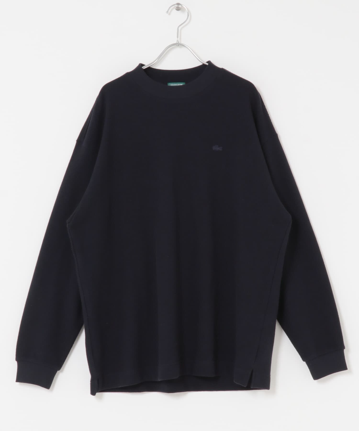 URBAN RESEARCH DOORS「『別注』LACOSTE&times;DOORS　thick pique mock long-sleeve」|Tシャツ・カットソー|
