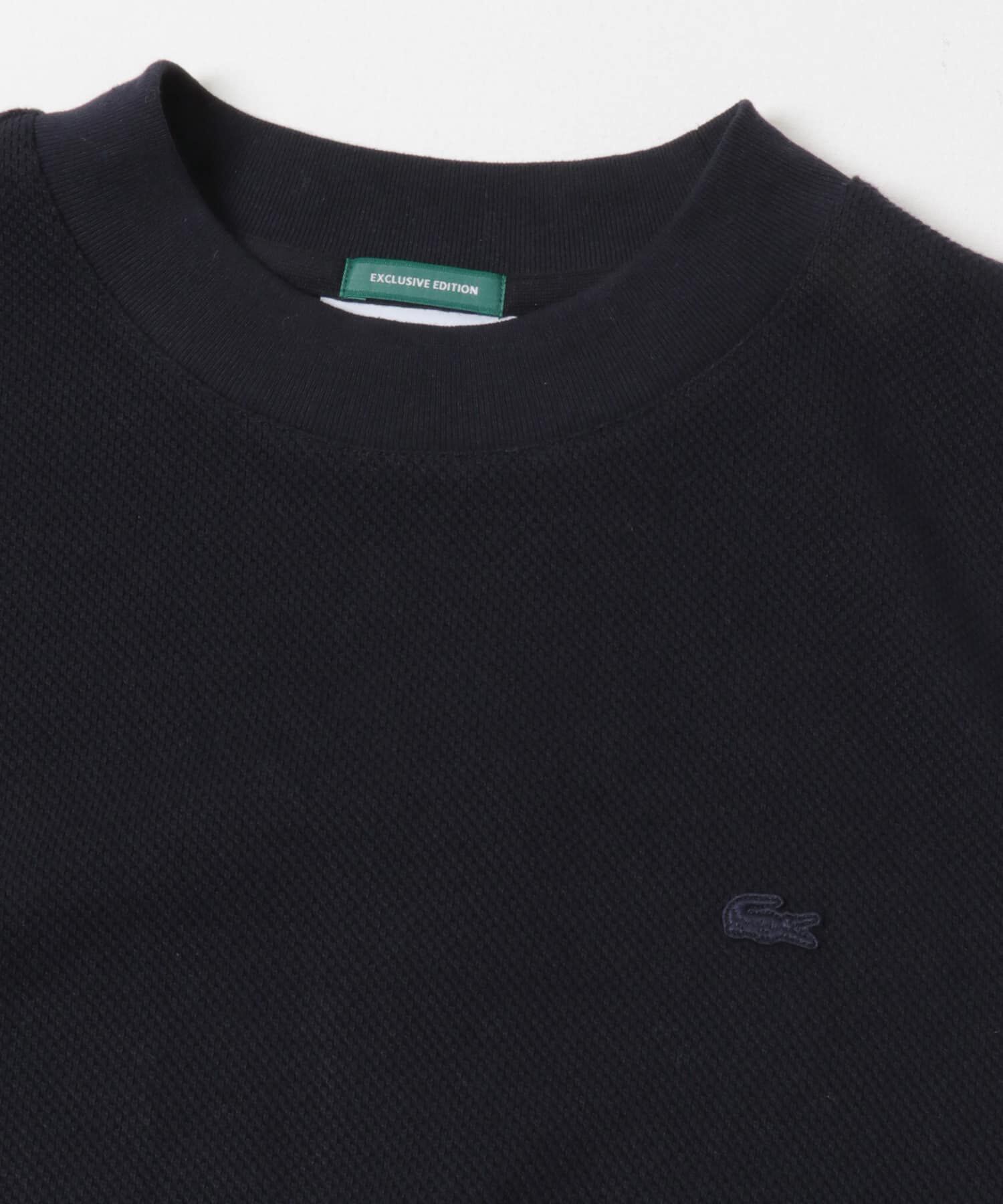 URBAN RESEARCH DOORS「『別注』LACOSTE&times;DOORS　thick pique mock long-sleeve」|Tシャツ・カットソー|
