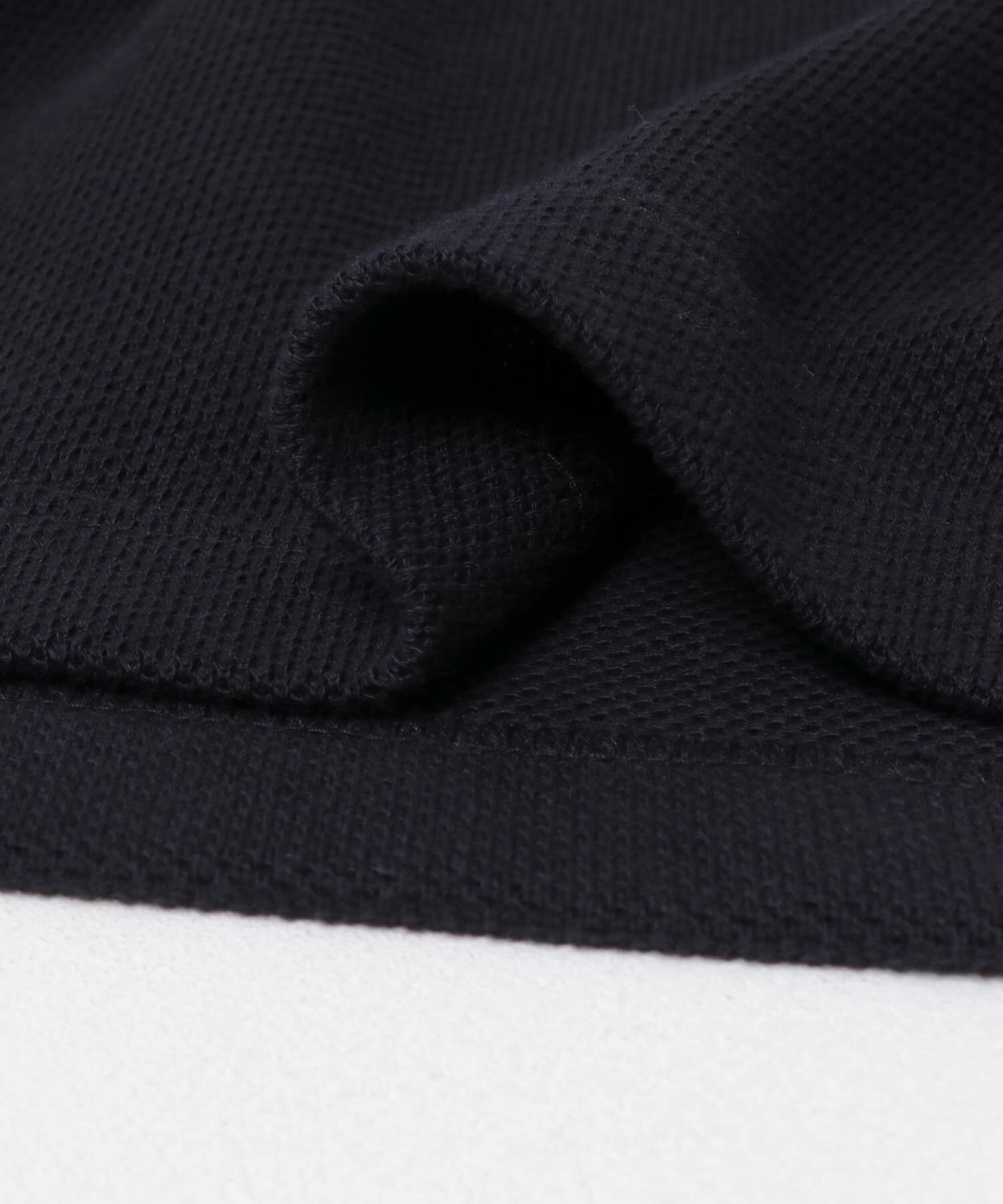 URBAN RESEARCH DOORS「『別注』LACOSTE&times;DOORS　thick pique mock long-sleeve」|Tシャツ・カットソー|