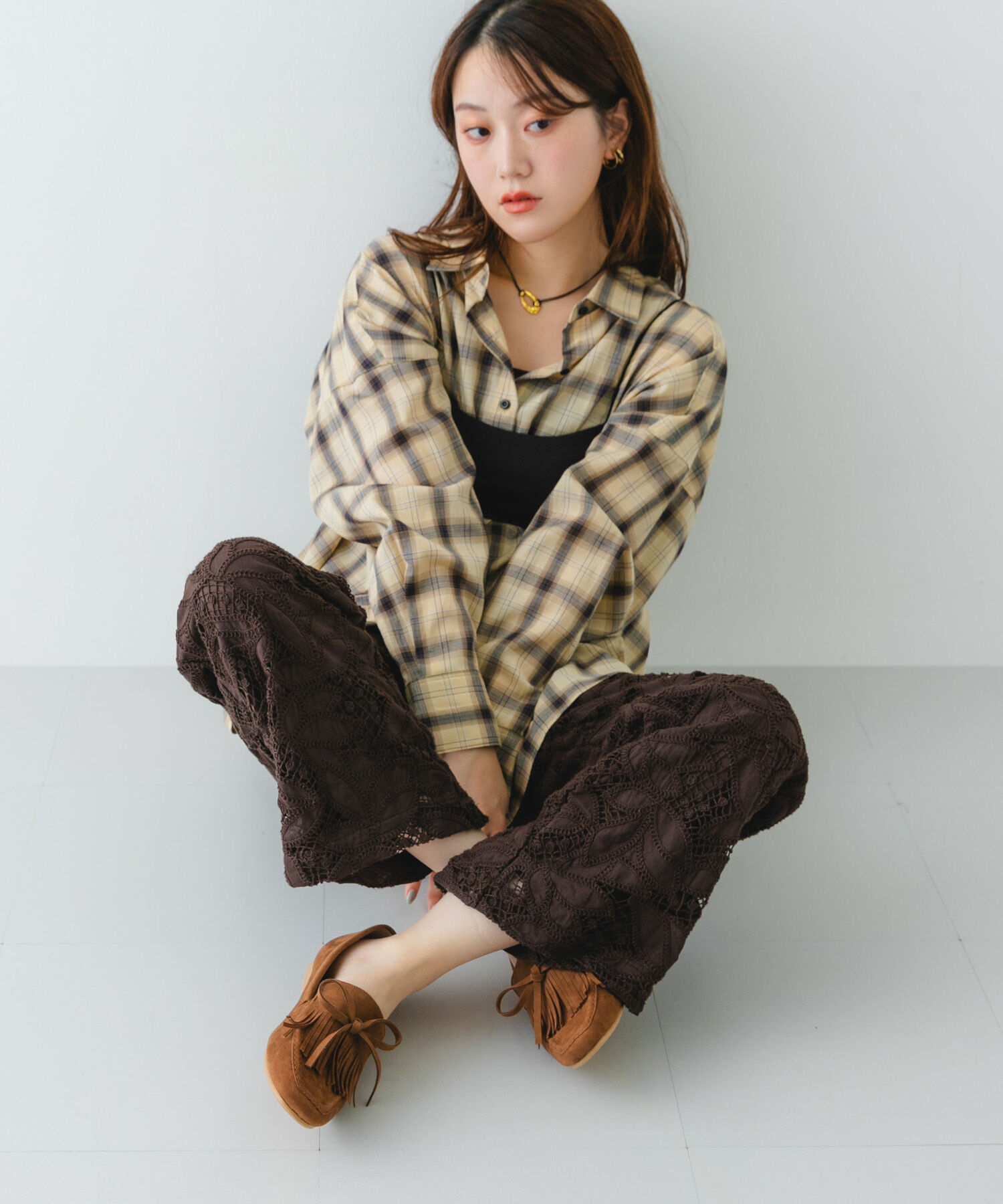 RODE SKO「リボンフリンジローファー」|ローファー|