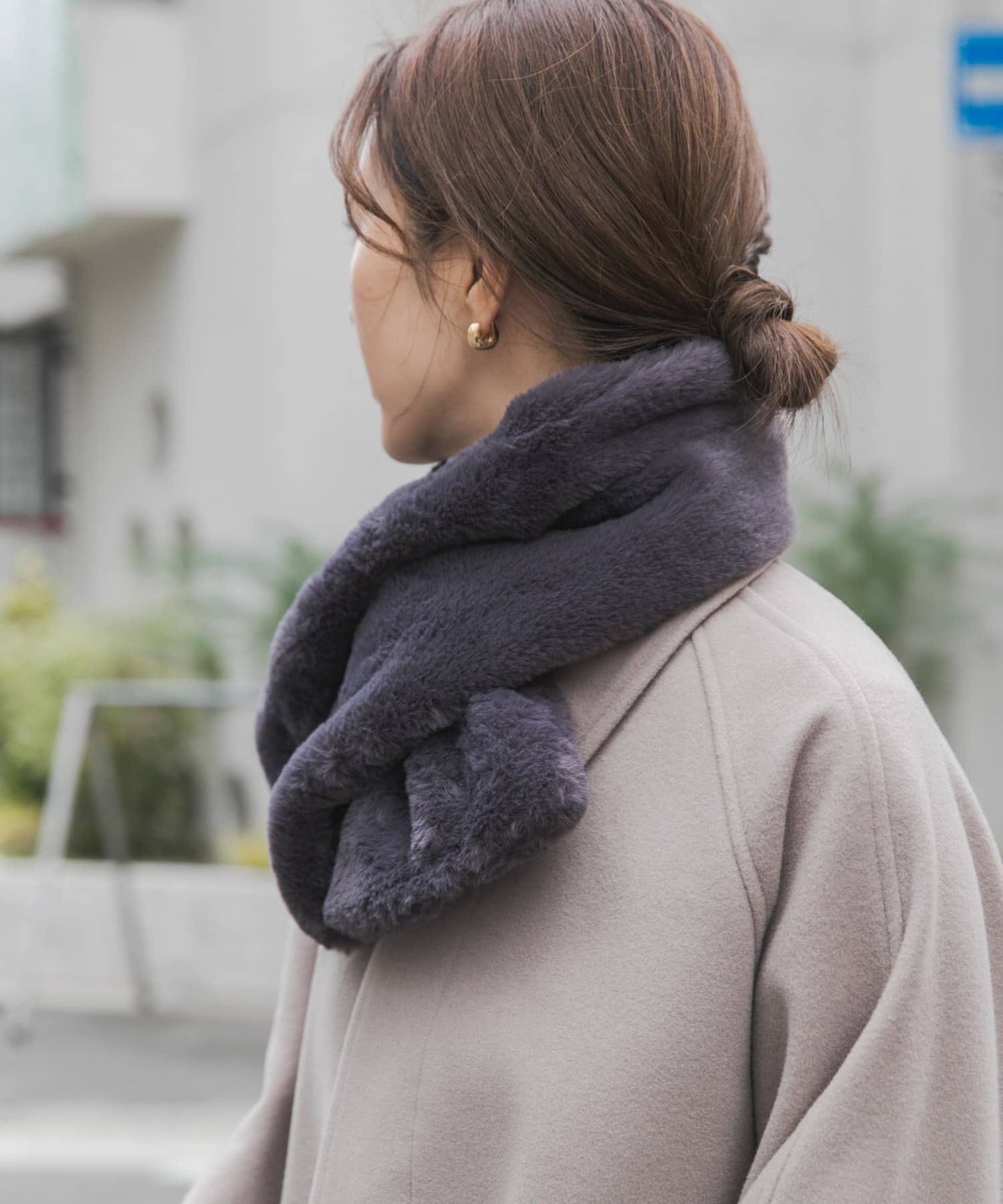 URBAN RESEARCH DOORS「エコファーティペット」|マフラー|